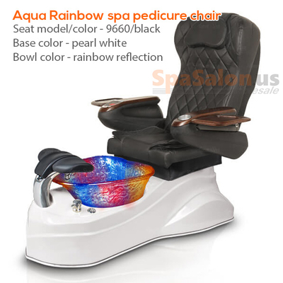 Aqua Rainbow spa pedicure chair