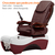 Chocolate spa pedicure chair