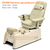 PS76P Florence spa pedicure chair