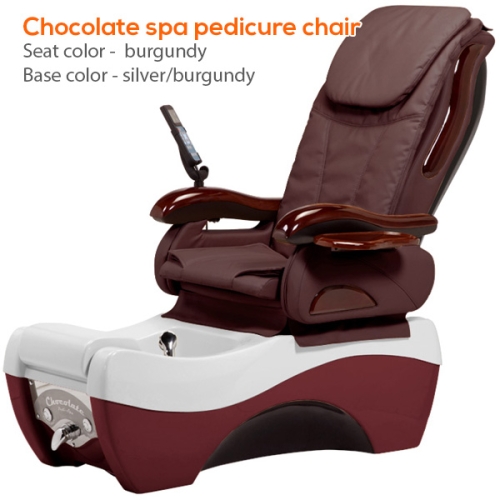 Chocolate spa pedicure chair