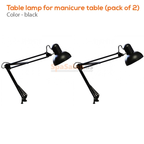 Table lamp for manicure table