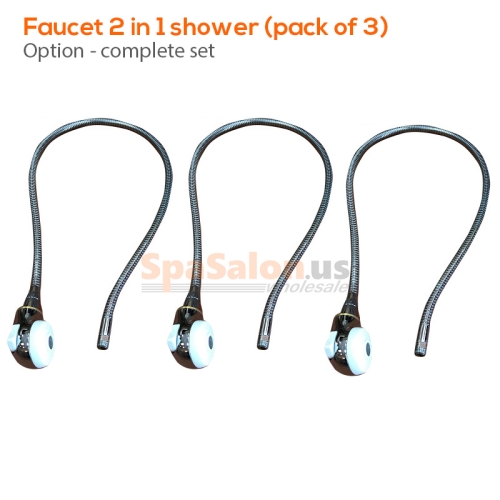Faucet 2 in 1 shower (pack of 3)