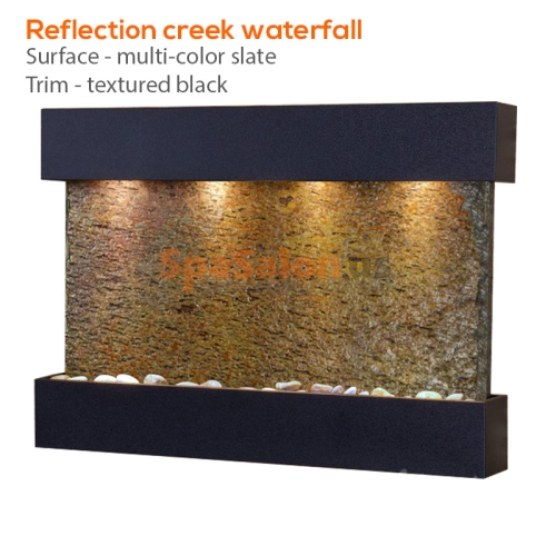 Reflection creek waterfall