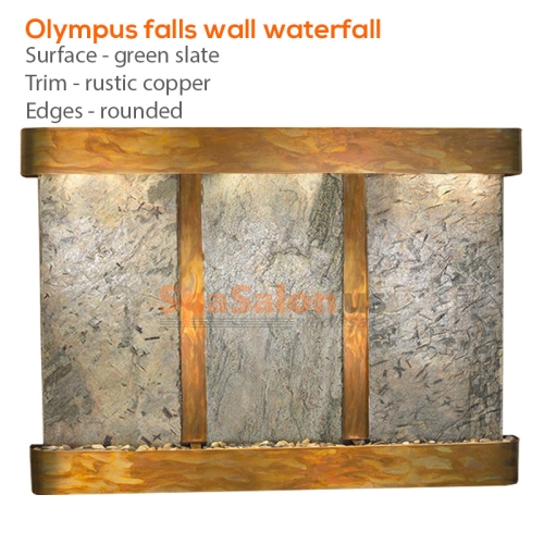 Olympus falls wall waterfall