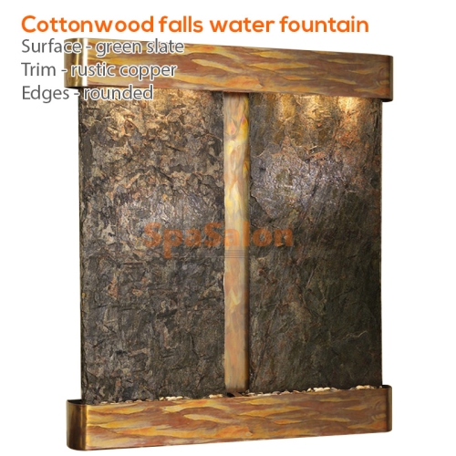 Cottonwood falls water fountain