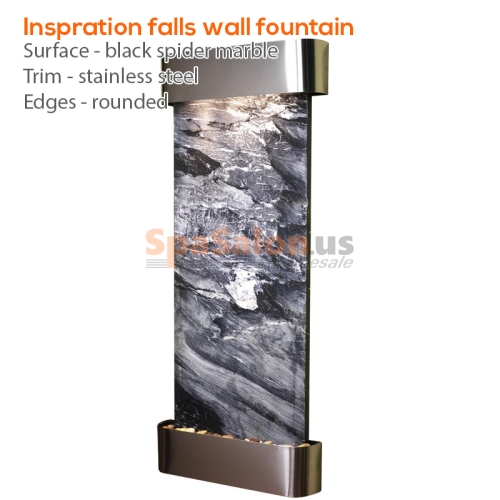 Inspration falls wall fountain