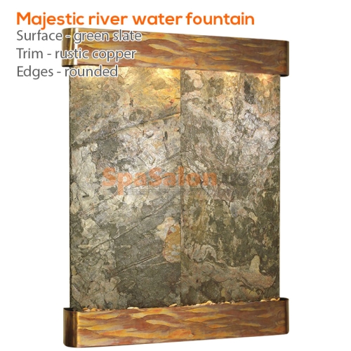 Majestic river water fountain